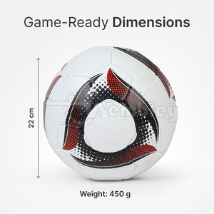 Ballon de football personnalisé avec logo et design de couleur sur mesure, ballons de football d'entraînement professionnels - Product Image 6