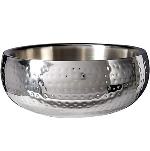 Vintage-Style Champagne bowl Metal Golden Round Shape Wine Cooler for Beer Soft <b>Drink</b> Eco-Friendly Party Barware Use - Product Image 6