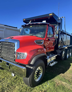 รถบรรทุกมือสอง Freightliner ปี 2020 2021 2022 รุ่น 114SD แบบสามเพลา ดั๊มพ์ทรัค เครื่องยนต์ดีทรอยต์ 525 แรงม้า เกียร์อัตโนมัติ ยูโร 5 รับน้ำหนัก 31-40 ตัน - Product Image 1