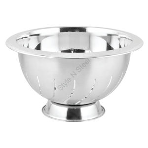 Colador cebra de acero inoxidable - Product Image 1