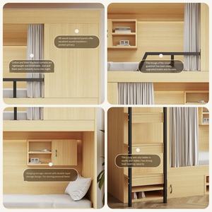 Lits superposés en bois modernes et minimalistes pour les écoles, les hôtels, les appartements et les chambres à coucher avec une garantie <span class=keywords><strong>de</strong></span> 5 ans - Product Image 4