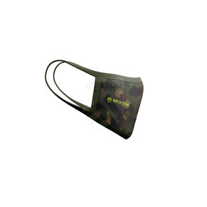 Masque facial imprimé avec logo personnalisé-Couvre-visage en tissu doux, lavable et écologique 100% coton biologique - Product Image 4