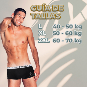 Boxer da Uomo Traspiranti 100% Cotone, Design Semplice con Opzioni Vita Alta e Media, Tessuto Monouso con Logo in Vita - Product Image 3