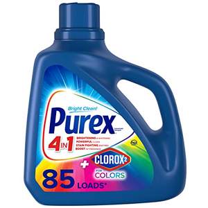Purex SIMPLY oxi 74น้ำยาซักผ้าแบบใช้แล้วทิ้ง115 floz กลิ่นมะลิและดอกไม้ - Product Image 3