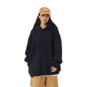 Sweat à capuche zippé surdimensionné personnalisé en molleton 100 % coton pour homme, respirant et coupe-vent pour l'hiver - Product Image 4