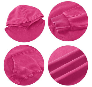 Sudadera con Capucha para Hombre, Fabricada en Fábrica, Manga Larga, Forro Polar Transpirable, Color Sólido, Alta Calidad, Precio Bajo, 100% Algodón para Invierno - Product Image 5
