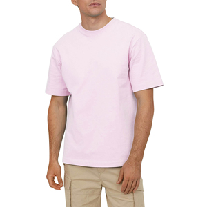 T-shirt da uomo oversize a spalla larga con stampa <span class=keywords><strong>Tee</strong></span>-shirt stile Street 100% t-shirt grafica in cotone per uomo - Product Image 3