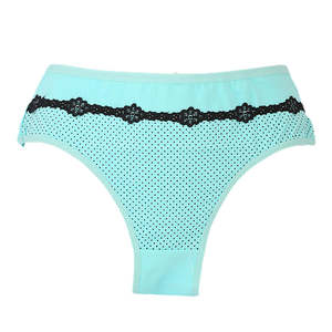 Culotte fantaisie pour femme - Cyan - Product Image 1