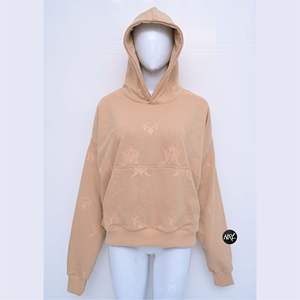 Vente en Gros de Qualité Supérieure 100% Coton Polaire Oversize Respirant Manches Longues Logo Personnalisé Pull Sweats à Capuche et Sweatshirts pour Femmes - Product Image 1