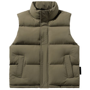 Gilet bouffant coupe-vent pour hommes de la meilleure qualité en gros 100% nylon fait hiver chaud gilet bouffant pour hommes respirant et durable écologique - Product Image 6