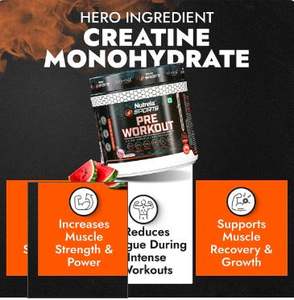 Pré-entraînement sportif Nutrela de Patanjali-(Pastèque) - Product Image 2