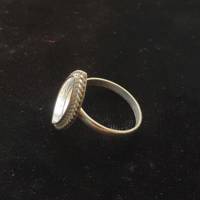 Massiver 925er Sterlingsilber 14k vergoldeter Marquise-Fassungsring mit Halbmontage, schlichter Bandring 6x12mm für Damen