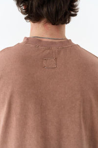 Camiseta de Manga Corta Personalizada de Estilo Urbano, 100% Algodón, Transpirable, Ecológica, con Hombros Caídos, Lavado Ácido, Corte Cuadrado - Product Image 6