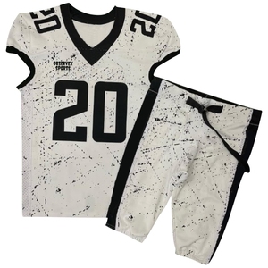 Diseño personalizado uniforme de fútbol americano de alta calidad nuevo estilo de ajuste personalizado uniformes de fútbol americano seco - Product Image 4