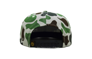 Écusson BLRFL OEM/OEM logo personnalisé broderie 3D contour Snapback chapeau à la mode personnalisé conception de camouflage casquette de sport décontracté toile maille - Product Image 4