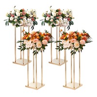 Accessoires de décoration de plafond en acier inoxydable de luxe moderne, options personnalisables pour mariages, fiançailles et plus encore