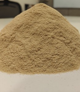 Poudre de bois lisse fine avec matière première industrielle à texture dorée beige pour la fabrication d'encens Dhoop et de papier 60 mesh pin - Product Image 4