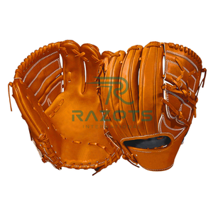 Guantes de Béisbol Profesionales de Cuero, Diseño Personalizado, Aislantes, Dedos Completos, Cierre de Red, para Mano Derecha, Impermeables - Product Image 4