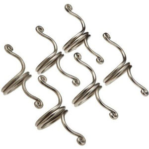 <b>Silver</b> Angel Wings <b>Napkin</b> Rings Elegant Metal Leaf Design Eco-Friendly Classic Wedding Dinner Parties Table Decoration - Product Image 6