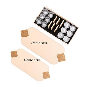 Plateau de service en laiton massif de créateur, taille et forme personnalisées, plateau de service pour collations avec motif floral - Product Image 5