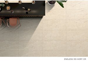Endless Ivory CR Venta caliente 600X1200mm Color gris mate tallado acabado rústico porcelana cerámica baldosas - Product Image 2