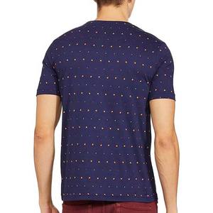 Diseño de logotipo bordado impreso personalizado manga corta cuello redondo calidad superior OEM personalizado algodón transpirable verano hombres camisetas - Product Image 2