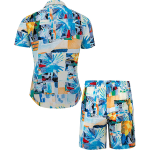 printed Summer Custom <b>Men</b> <b>T</b> <b>Shirt</b> <b>And</b> <b>Shorts</b> Set Casual Tracksuit Slim Fit Blank joggers tracksuit 2 piece <b>men</b> <b>shorts</b> - Product Image 2