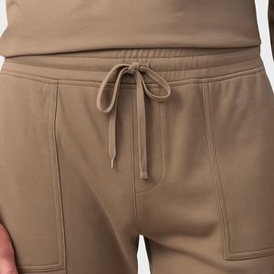 Custom Wholesale <b>Mens</b> <b>Fleece</b> <b>Shorts</b> 100% <b>Fleece</b> Material Breathable & Water Resistant Summer <b>Shorts</b> with High Quality - Product Image 3