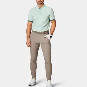 Nueva tendencia Polo-Neck Fast Dry Men Polo Shirt Activewear Quick Dry Cómodo Gym Shirt - Product Image 5