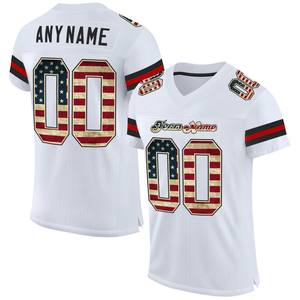 Vente en gros Dernier design Maillot de football américain sublimé Top Tendance Maillot d'uniforme américain par Old-Fit International - Product Image 1