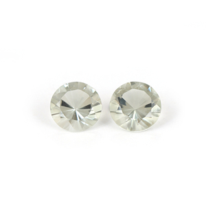 Tablero de verificación de amatista verde natural, piedra redonda cortada con diamante de 12MM para hacer joyas, piedras preciosas sueltas - Product Image 1