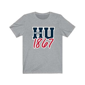 Howard University FITI 1867 camiseta personalizada HBCU Legacy ropa serigrafía bordado opciones Formal transpirable tejido frontal - Product Image 3