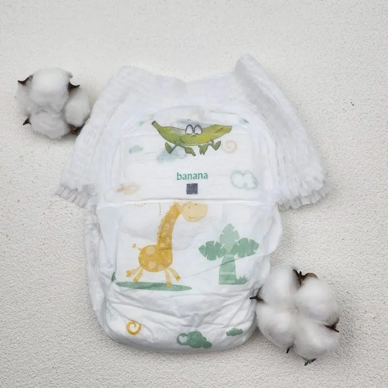 Atacado Baby Fralda Pronto Stock Qualidade Premium Coreano Descartável Bebê Fraldas Fralda Popular