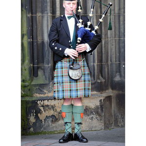 Đồng phục ban nhạc Ống Scottish truyền thống với áo khoác <span class=keywords><strong>kilt</strong></span> kẻ sọc và glengarry phù hợp cho diễu hành đồng phục ban nhạc ống để bán - Product Image 6