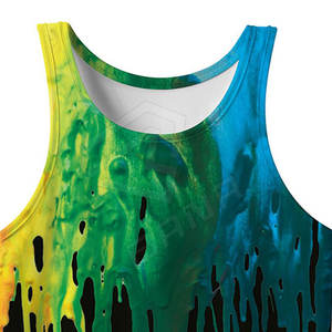 Camiseta sin mangas transpirable de secado rápido para hombre, ropa informal de entrenamiento y fitness de talla grande, buena venta, fabricación OEM - Product Image 4