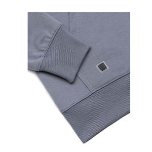 Sweats à capuche en coton mélangé de couleur unie pour hommes en vrac Sweats à capuche surdimensionnés sans ficelle - Product Image 4