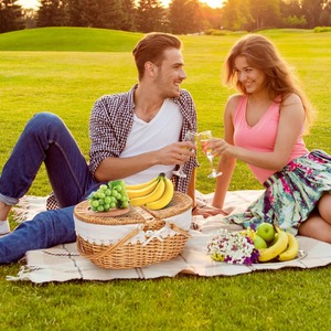 Wicker Picnic Basket With Removable <b>Liner</b> Handmade Storage Basket Wholesale eco-friendly Made in Viet Nam - Product Image 6