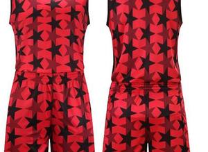 Uniforme de baloncesto para hombre de tarifa barata, transpirable, antiarrugas, impreso, logotipo personalizado, secado rápido, antibacteriano, ligero, personalizable - Product Image 4