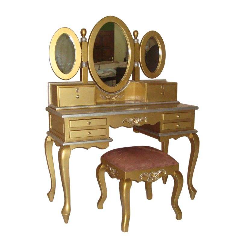 Gold and Silver Painted