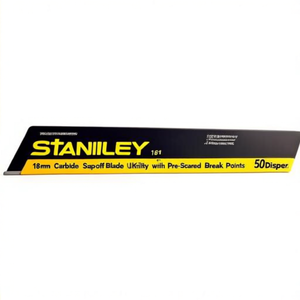 Cuchillo Multiusos Stanley con Hoja de Carburo de 18 mm y Puntos de Rotura Preindicados, 50 Piezas/Dispensador - Product Image 3