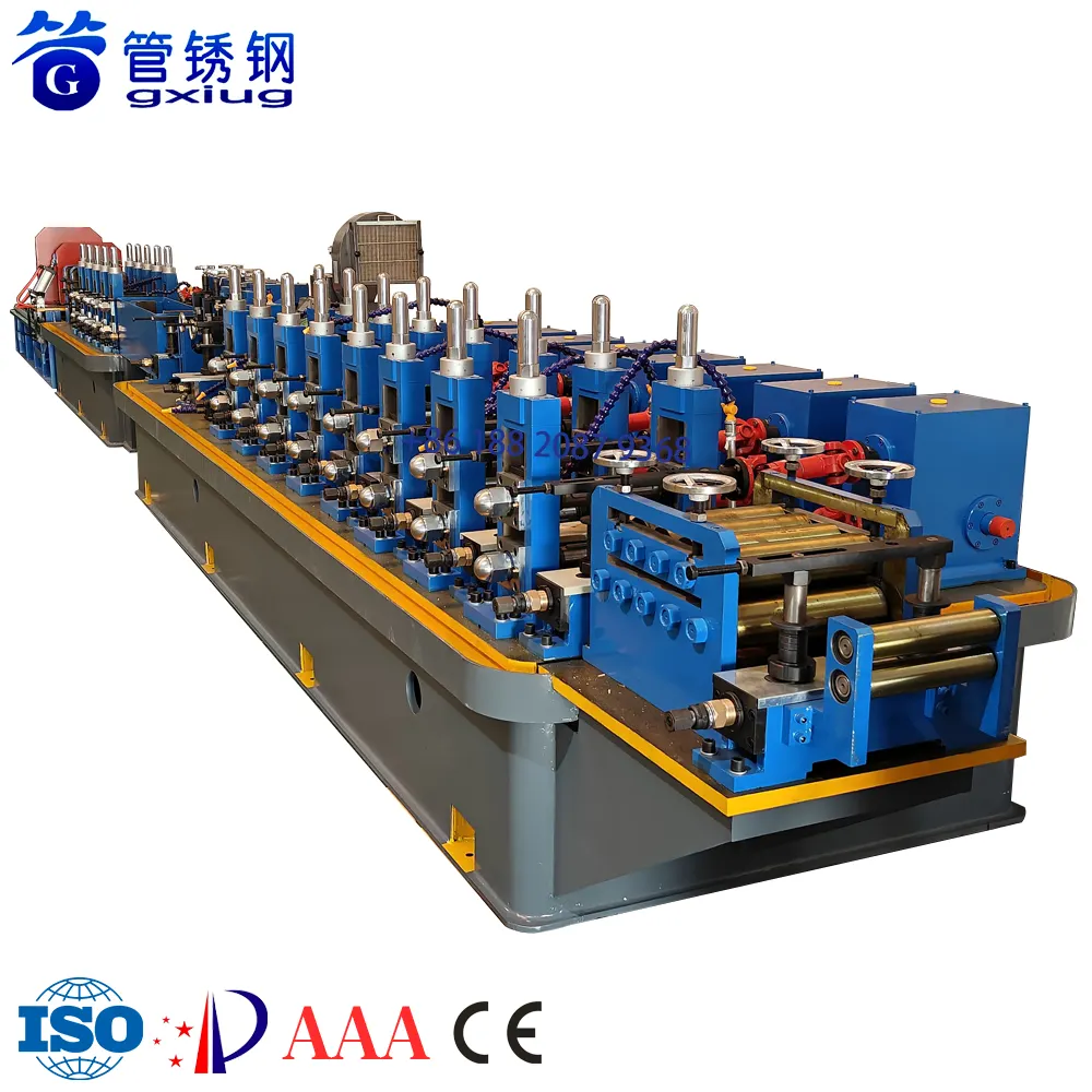 GXG Technology HF Tube Production Line Of Bicycle Motorcycle Bracket Pipe Welding Machine