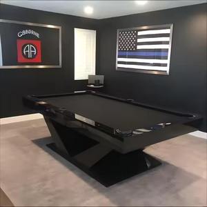 Wholesale Price Snooker & Billiard Ready to Ship with Hot <b>Sale</b> New Original Design Rubber Cushion 7ft/8ft/9ft Pool <b>Table</b> - Product Image 3