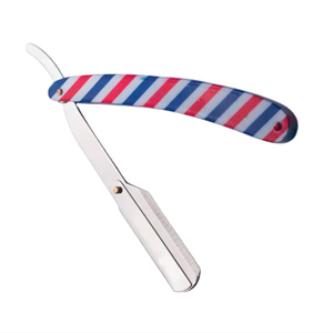 Rasoir droit professionnel ANAAIF pour hommes et femmes en acier inoxydable lame de sécurité rasoir Salon coupe de cheveux par forme de poudre - Product Image 5