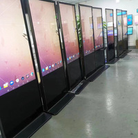 Écran interactif LCD tactile vertical sur pied de 43, 49, 55, 65 pouces pour la publicité et le marketing numérique