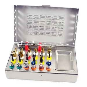 KIT de implante UNIVERSAL, instrumento DENTAL básico, KIT quirúrgico UNIVERSAL básico de 25 piezas - Product Image 5