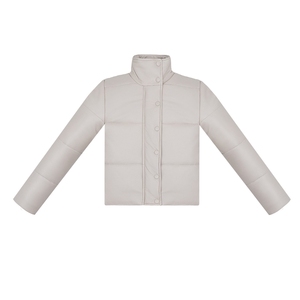 Chaqueta acolchada de lona de invierno 2025 para Hombre | Cuero genuino ecológico | Abrigo cálido acolchado ligero | Prendas de abrigo informales con soporte - Product Image 1
