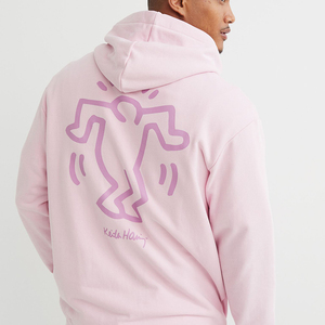 Sudadera con Capucha de Cuello Redondo de Poliéster/Algodón al por Mayor con Diseño 3D en Relieve Personalizado, Sudadera Unisex con Estampado Digital Invernal - Product Image 6