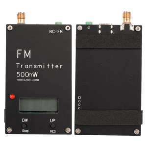 2000M 0.5W <strong>FM</strong> Transmitter Frequency LED display Stereo Digital 76-108MHz for DSP <strong>Radio</strong> broadcast Campus <strong>Radio</strong> <strong>Station</strong> Receiver - Product Image 1