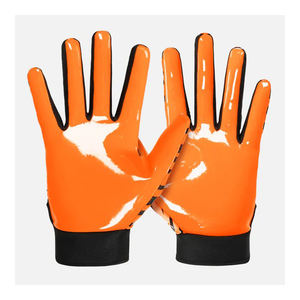 2024 gants de Football américain de qualité supérieure Super collant néoprène respirant cuir léger couleurs personnalisées de haute qualité - Product Image 3