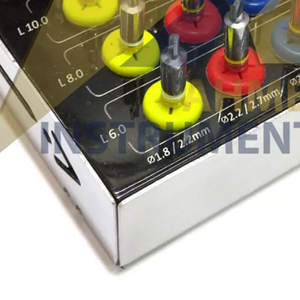 Kit de brocas cónicas de buena venta para el cuidado bucal, Juego de 25 piezas con tapones, cirugía guiada por implantes dentales de SUAVE SURGICAL INSTRUMENTS - Product Image 2